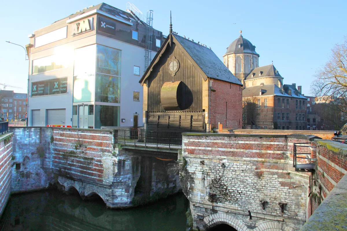 Volmolen, Wolmolen, Spuihuis, Watermolens