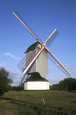 Foto van Molen van Bouwel, Bouwel (Grobbendonk), Foto: Rob Simons, Sint-Huibrechts-Lille  | Database Belgische molens