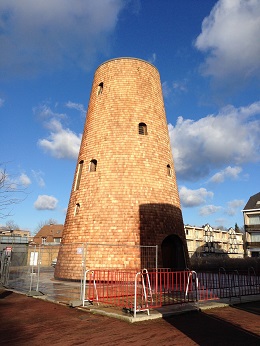 Foto van Katerheidemolen - II, Brasschaat, Foto: Donald Vandenbulcke, Staden, 17.01.2016 | Database Belgische molens