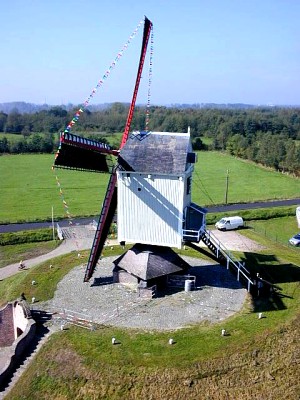 Foto van Molen van 't Veld, Geel, Foto: Marijke Aerts | Database Belgische molens