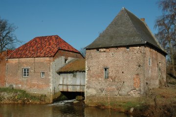 Foto van Watermolen<br />Molen Van Hool, Grobbendonk, Foto: Donald Vandenbulcke, Staden, 19.03.2009 | Database Belgische molens