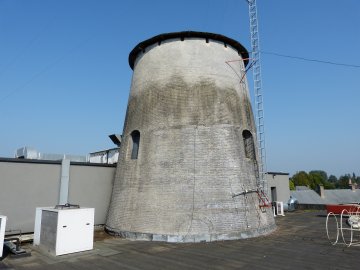 Foto van Nieuwe Molen<br />Molen aan de Houvast<br />Highstreet, Hoogstraten, Foto: Willem Jans, 04.09.2013 | Database Belgische molens