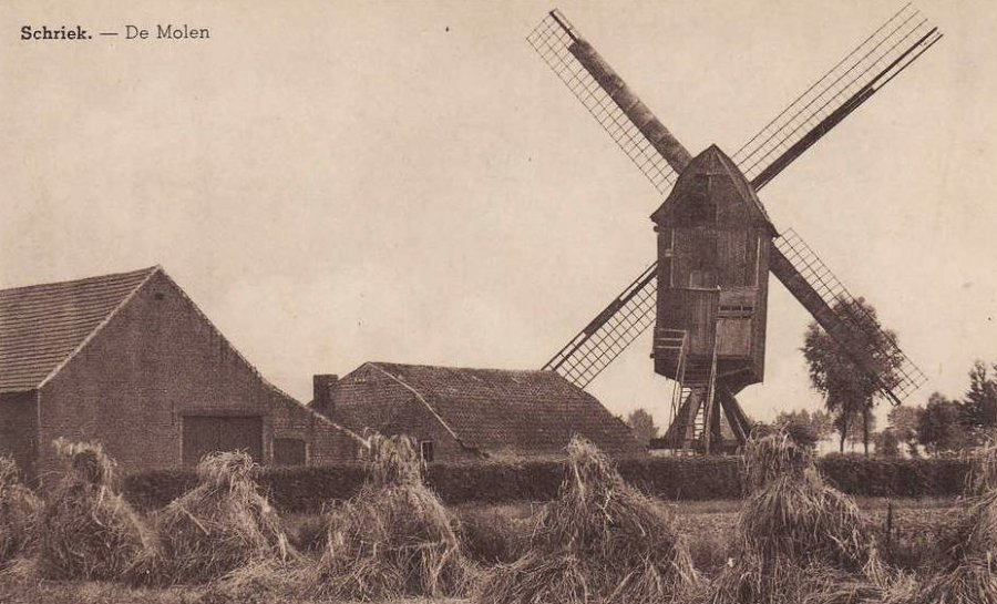 De Grote Bels, Peerkensmolen, Achterste molen