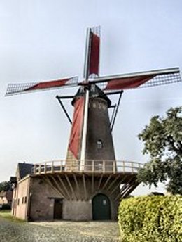 Foto van Arbeid Adelt<br />Molen Verheyen, Weelde (Ravels), Foto: Patrick Vloemans | Database Belgische molens