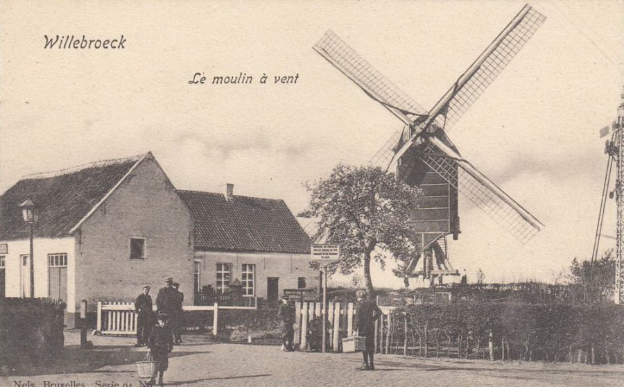 De Houten Willebroekenaar, Molen Maes