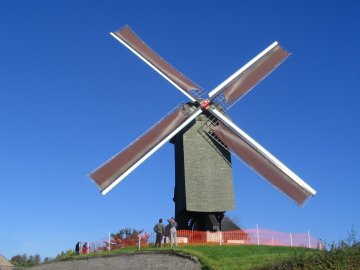 Foto van Luizenmolen - II, Anderlecht, Foto: Robert Diederich, 2011 | Database Belgische molens