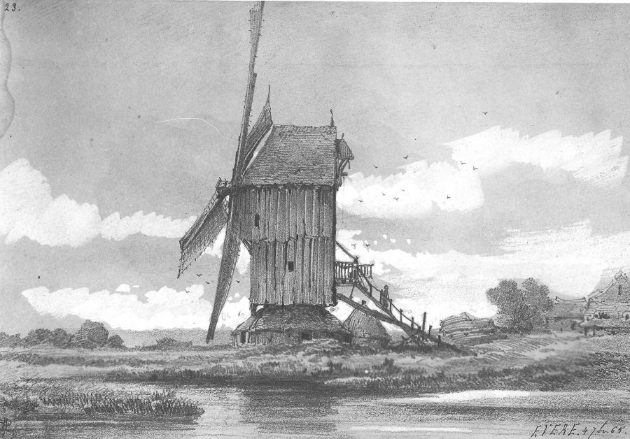 Windmolen van Helmet, Windmolen van Schaarbeek