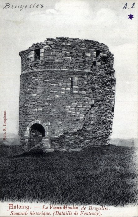 Moulin de Bruyelle, Vieux Moulin, Moulin de Diesback, Moulin de Fontenoy