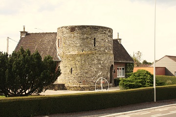 Foto van <p>Moulin de Pierre<br />Moulin Mille</p>, Warcoing (Pecq), Foto: Denis Van Cronenburg, Gentbrugge, 24.08.2014 | Database Belgische molens