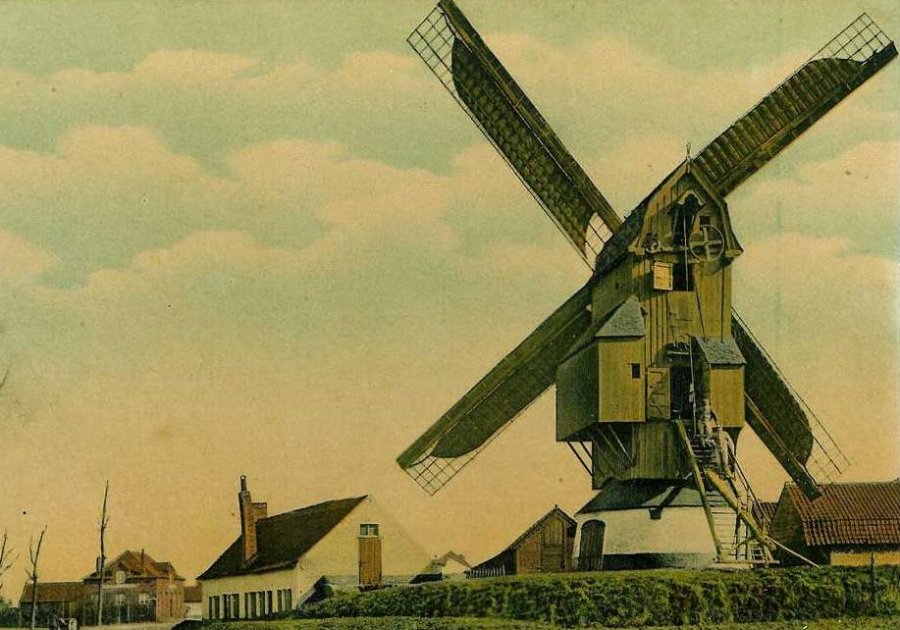 Moulin du Rooster Roostermolen Moulin Camerlycnk Moulin de la Grande Haie