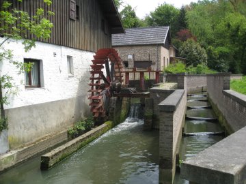 Foto van Bilzermolen<br />Bilzemolen<br />Bouchoutmolen, Bilzen, Foto: Frans Van Bruaene, Laakdal, 16.05.2010 | Database Belgische molens