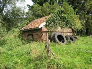 Foto van Pompmolen van Ottegraeven, 's-Gravenvoeren (Voeren), Foto: Willem Jans, 26.08.2007 | Database Belgische molens