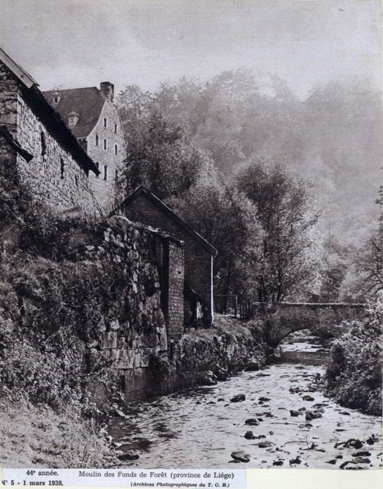 Foulerie de Fond-de-Fôret, Moulin de Forêt