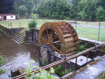 Foto van <p>Moulin Lemaire</p>, Houffalize, Foto: Freddy Van Wonterghem, 30.07.2007 | Database Belgische molens