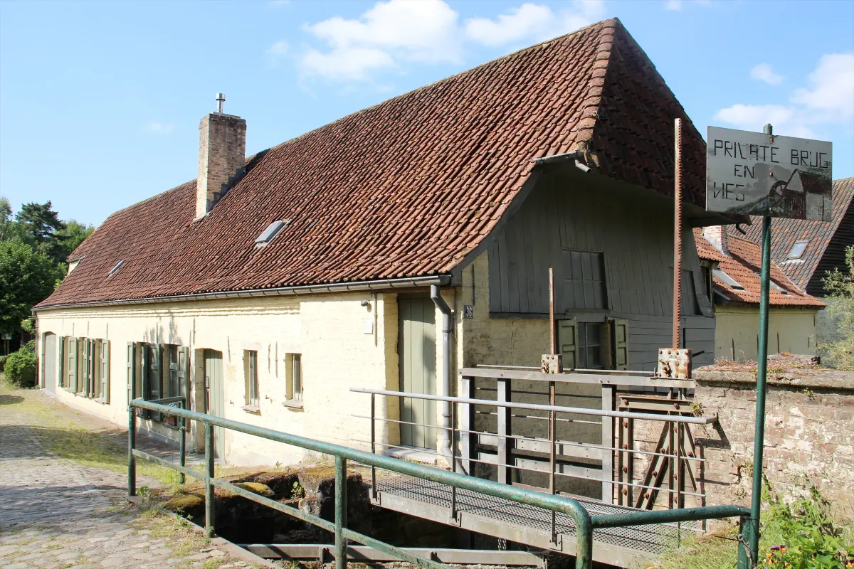 Cottemmolen, Kattemolen, Watermolen te Onegem