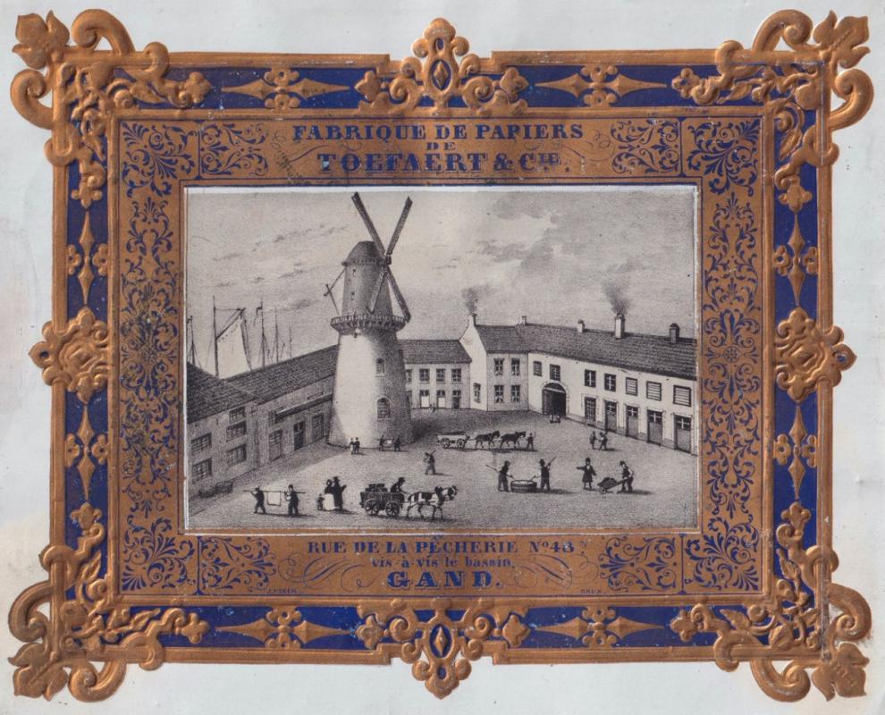 Loodwitmolen Coppens Papiermolen Mabilde (windmolen) La Province