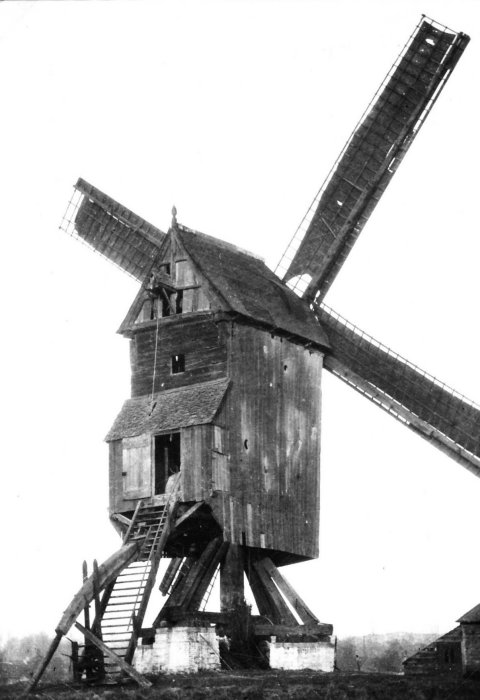 Hanewijkmolen, Haanwijkmolen, Molen Paelinck, Stampmolen