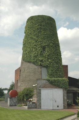 Foto van Molen Van Hecke, Desteldonk (Gent), Foto: Donald Vandenbulcke, Staden, 30.06.2008 | Database Belgische molens