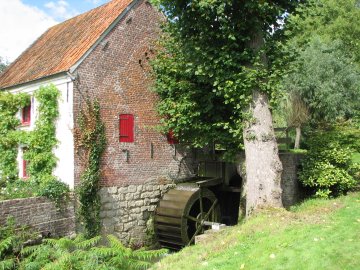 Foto van Pedes Molentje<br />Bistmolen, Hundelgem (Zwalm), Foto: Ignace Van der Kelen, 12.09.2010 | Database Belgische molens