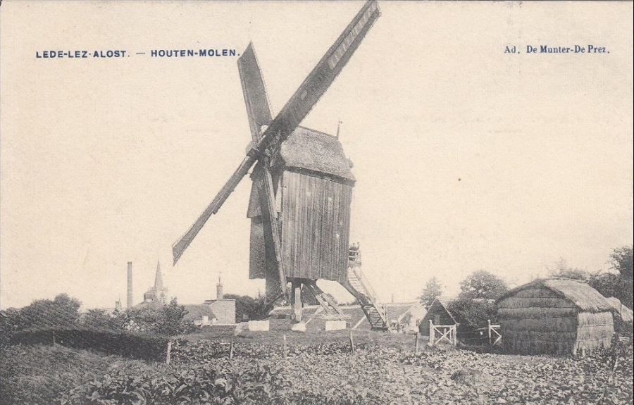 Houten Molen Hondekotmolen Het Stampkot