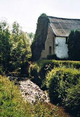 Foto van Wolfputmolen<br />Walputmolen<br />Wolputmolen, Meerbeke (Ninove), Foto: Robert Van Ryckeghem, aug. 2009 | Database Belgische molens