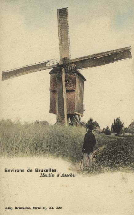 Hogewegmolen, Windmolen van Asbeek, Molen van Pullewouwe, Montilmolen