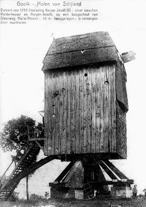 Strijlandmolen, Molen van Strijland, Strijdlandmolen