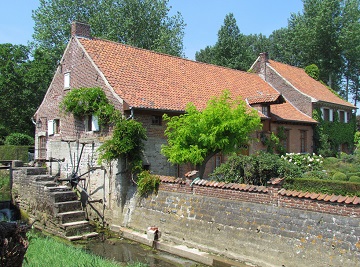 Foto van <p>s-Gravenmolen<br />Malemolen</p>, Grimbergen, Foto: Marnix Bogaert, Marke, 22.07.2013 | Database Belgische molens