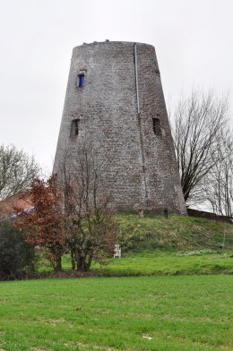 Foto van <p>Koutermolen<br />Molen Peizegem</p>, Merchtem, Foto: Donald Vandenbulcke, Staden, 24.03.2010 | Database Belgische molens