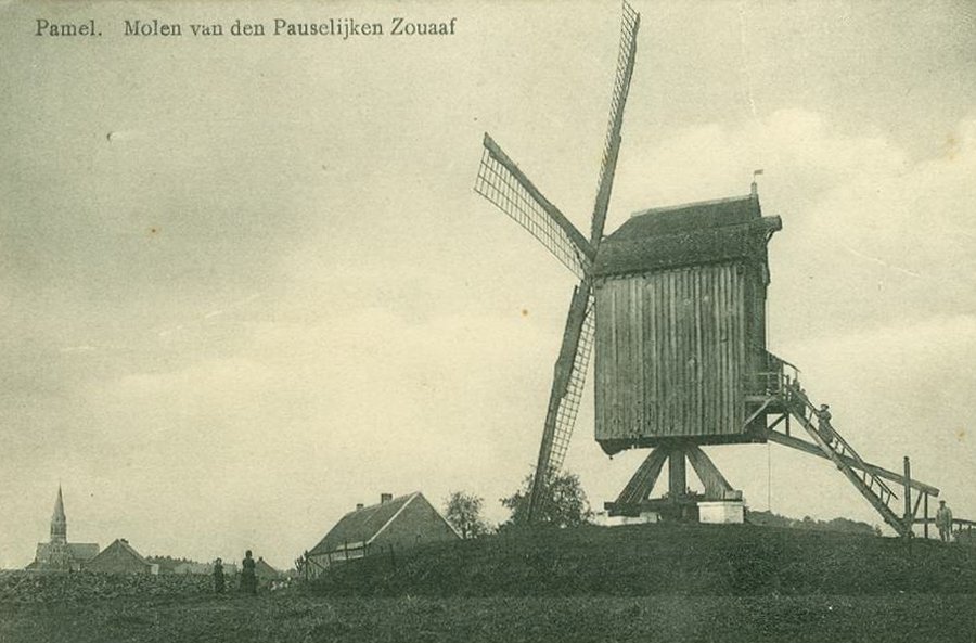 De Pauselijke Zouaaf, De Pauselijke Zoeaaf, Molen Van Nuffel