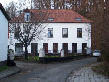 Foto van <p>Mouin de Beaurecaire<br />Moulin de Beauquerre, Beaukaire<br />Moulin de Limelette</p>, Limelette (Ottignies-Louvain-la-Neuve), Foto: Jean-Paul Vingerhoed, Corroy-le-Grand, 17.01.2010 | Database Belgische molens