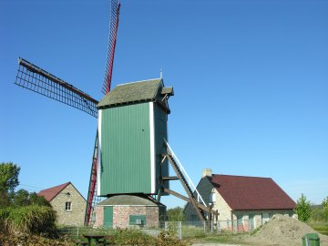 Foto van Markeymolen, Pollinkhove (Lo-Reninge), Foto: Donald Vandenbulcke,  Nieuwpoort | Database Belgische molens