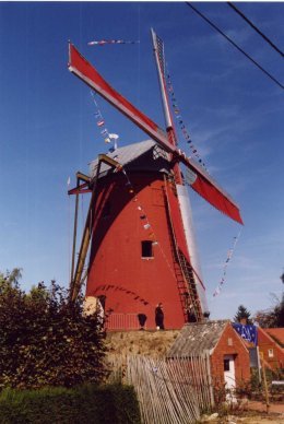 Foto van Tombeelmolen, Outrijve (Avelgem), Foto: Fanny Delaey, Sint-Denijs | Database Belgische molens