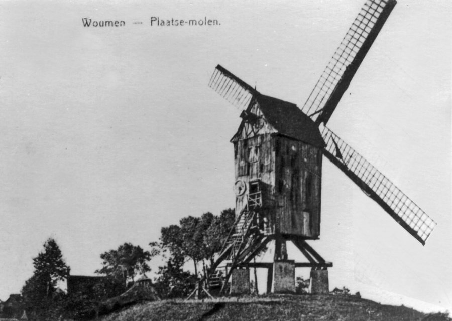 Plaatsemolen, Plaatsmolen, Molen Mortier, Mortiersmolen