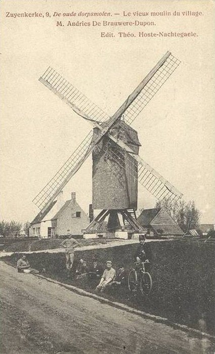 Dorpsmolen, Plaatsmolen, Molen De Brauwere